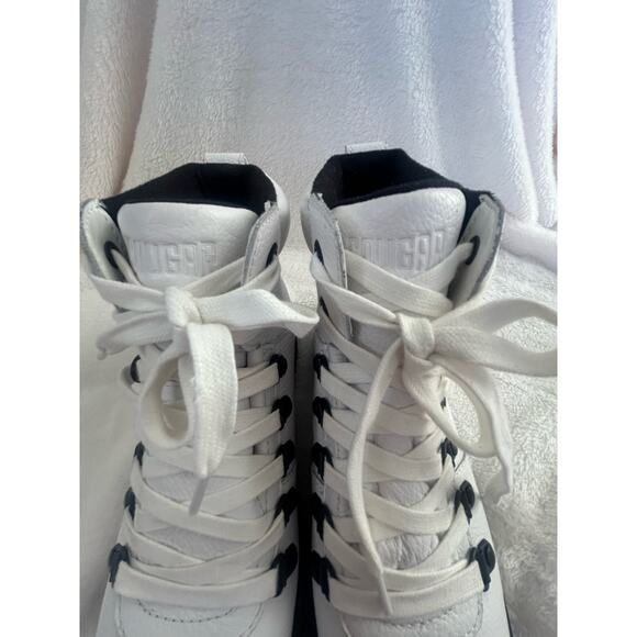 Cougar Nash White Leather Waterproof Hiking Style Boots Women’s Size 7 - Picture 3 of 11